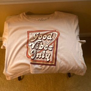 Cute space good vibes tank top🌊